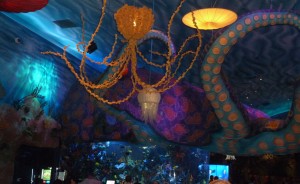 Bar area at T-Rex