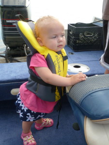 We have since gotten her a different life jacket. This one wasn't too comfy.