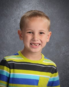 Adam's first grade photo