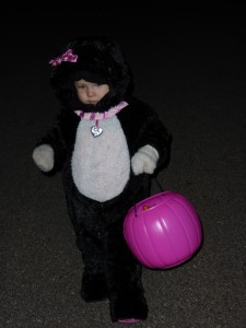 Allison trick or treating