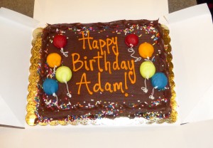 His AirMaxx birthday cake