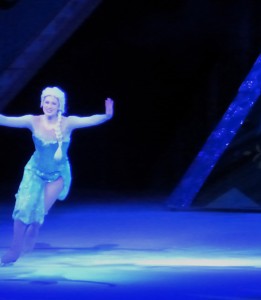 Elsa during Let it Go