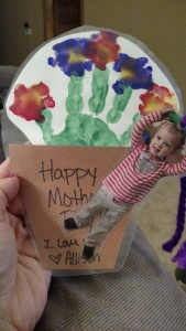 Allison made this for me at daycare! 