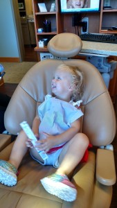 Allison thought the dentist was fun