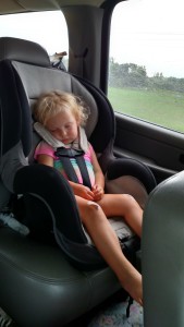 Miss Allison exhausted. They played hard!