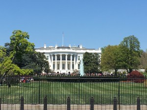 White House. We didn't see the Pres
