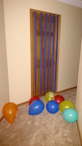 I decorated his room for his birthday