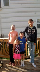 Cousins Ellie, Allison, Adam, & Brandon
